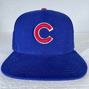 Official MLB Chicago Cubs Royal Blue On-Field Fitted 59Fifty Baseball cap